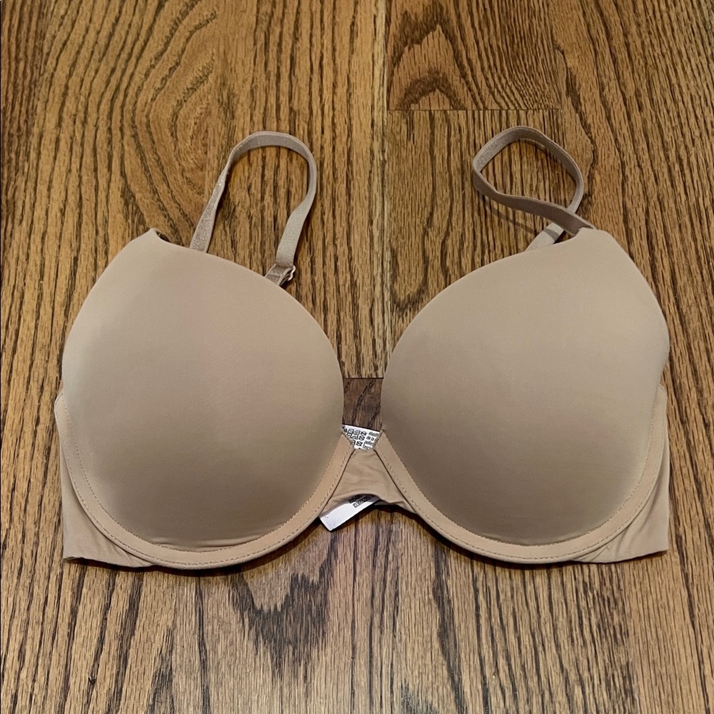 Victoria's Secret Perfect Shape Bra 32D in Nude
